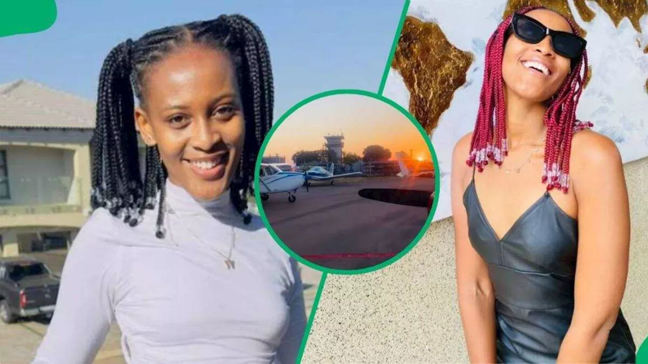 “Jewel of Africa”: Mzansi Lady Stuns SA by Becoming Female Pilot