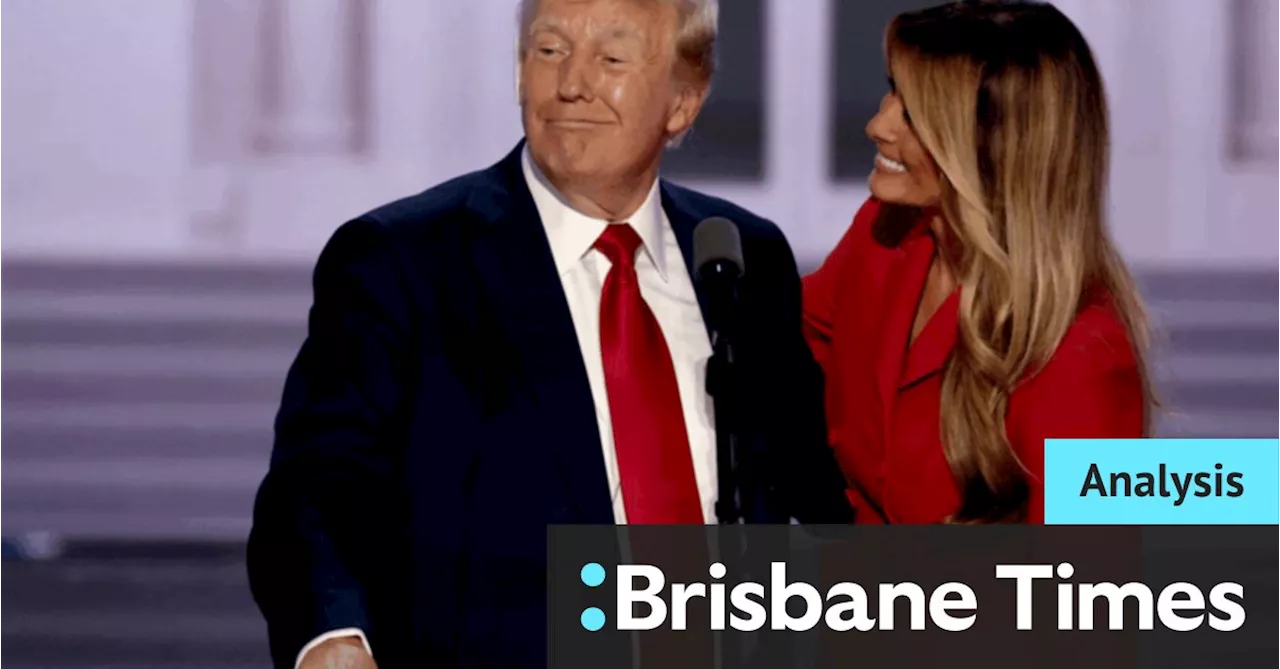 Two different Donald Trumps occupy the stage as former president accepts nomination