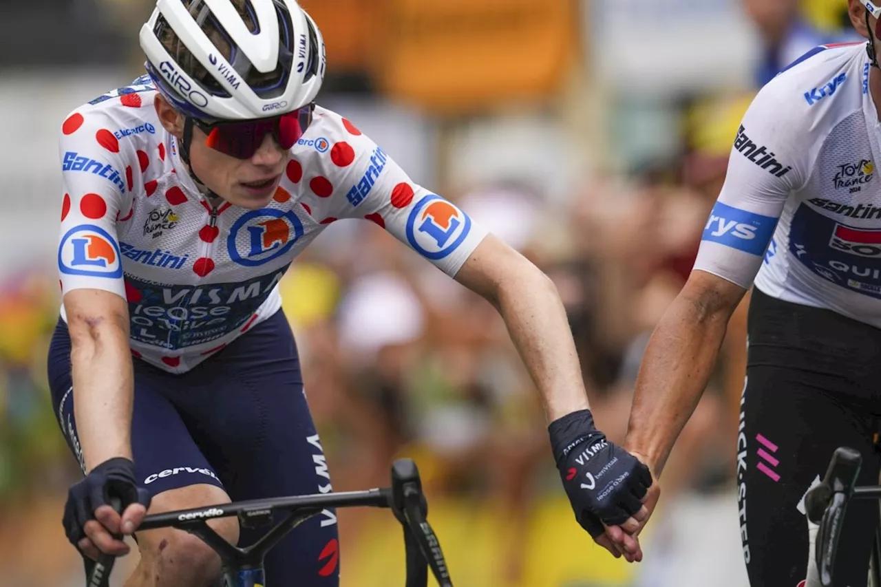 Pogacar closing in on third Tour de France title after dominant win in the Alps