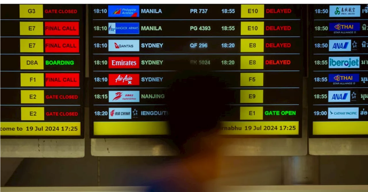 Worldwide Tech Outage Disrupts Flights, Banks And Media Outlets