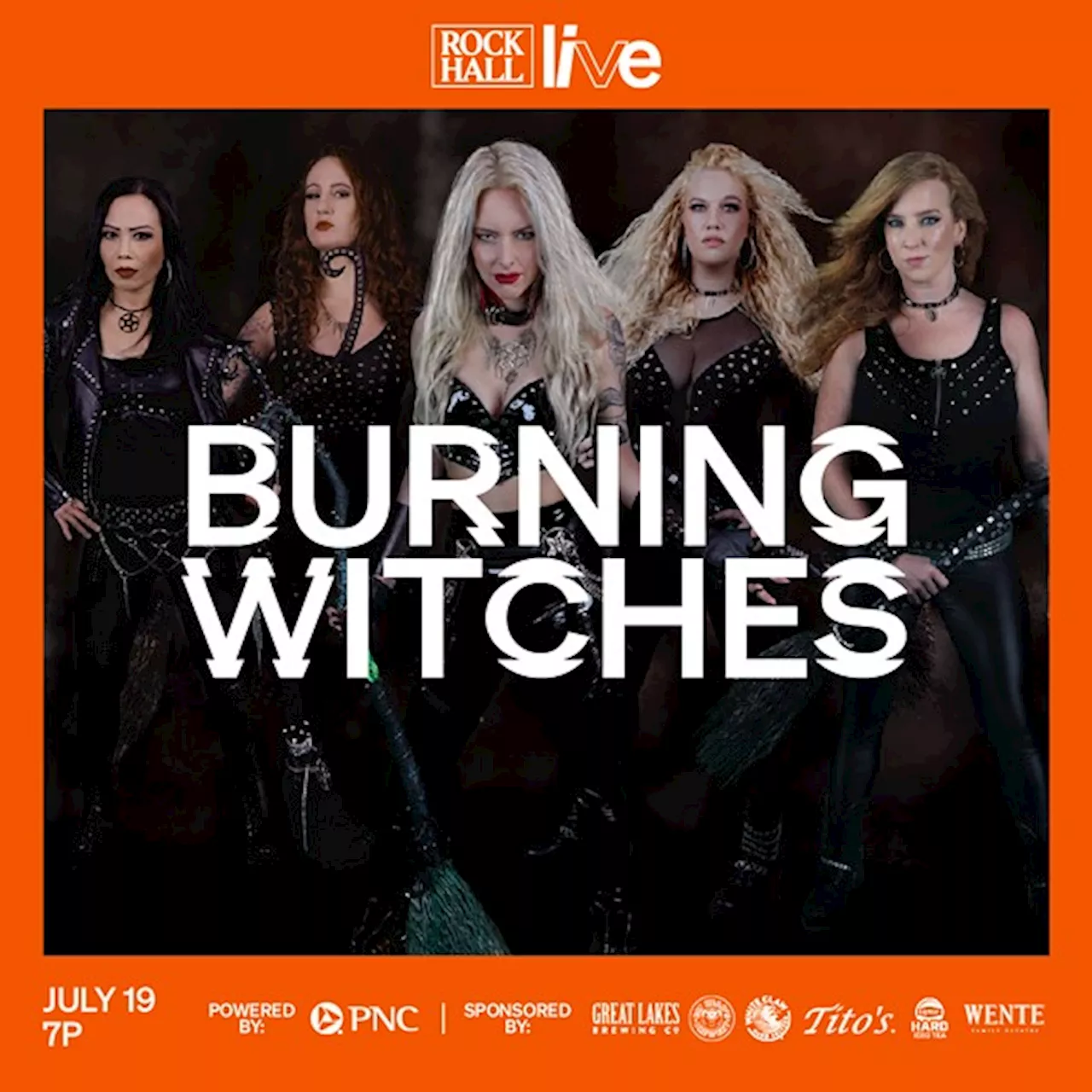 Rock Hall Live: Burning Witches