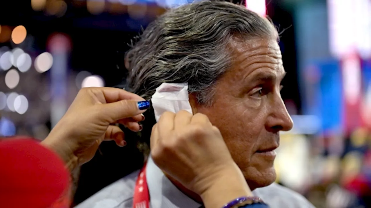 Ear bandages become the hottest trend at the Republican National Convention