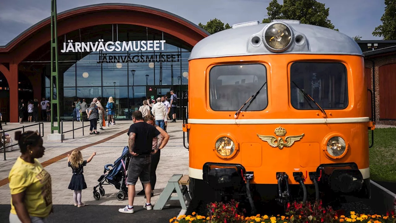 Järnvägsmuseet i Gävle öppet igen efter sju år