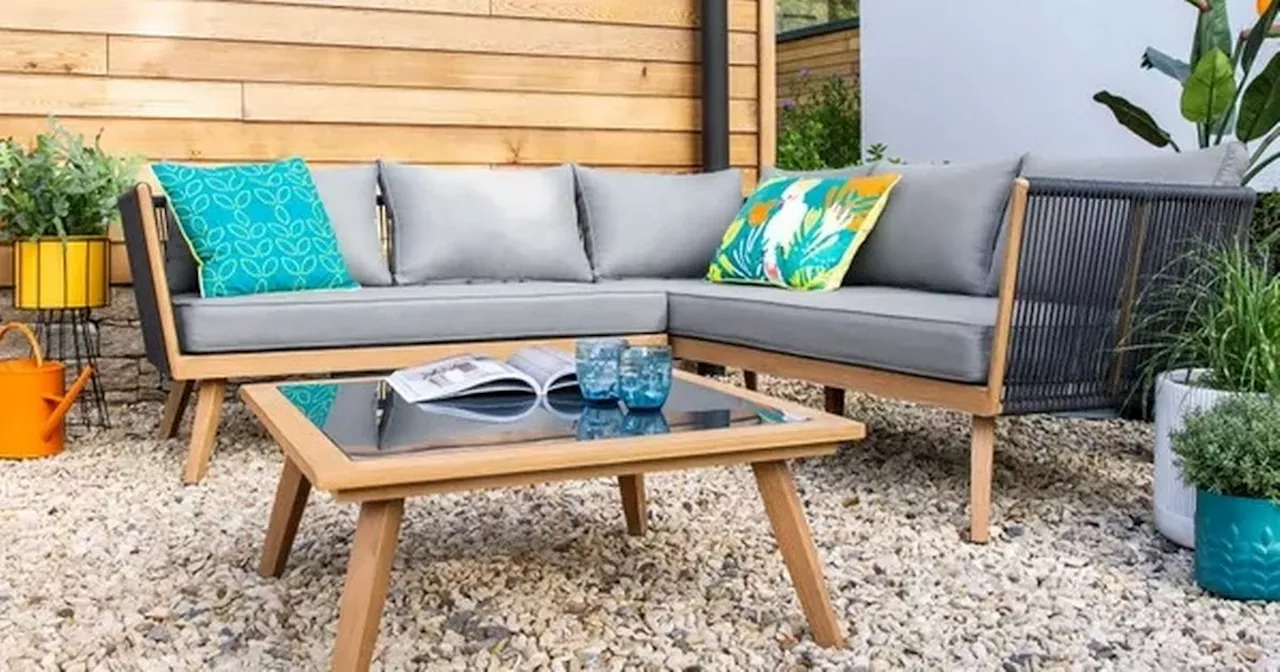 Dunelm slashes 'weatherproof' garden set by almost £250 ahead of heatwave