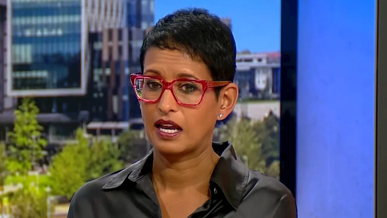 BBC Breakfast's Naga Munchetty fights back tears in emotional interview as Charlie Stayt steps in