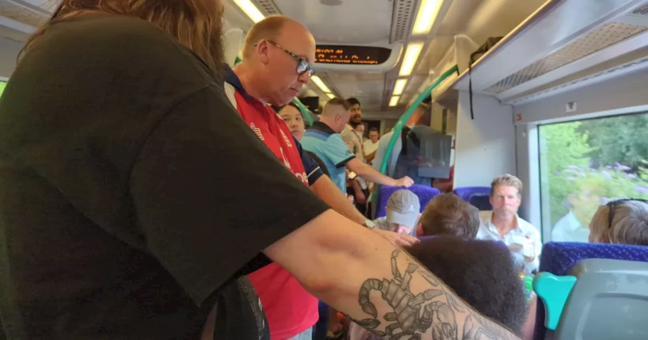 Passengers overheat in 'inhumane' temperatures on train