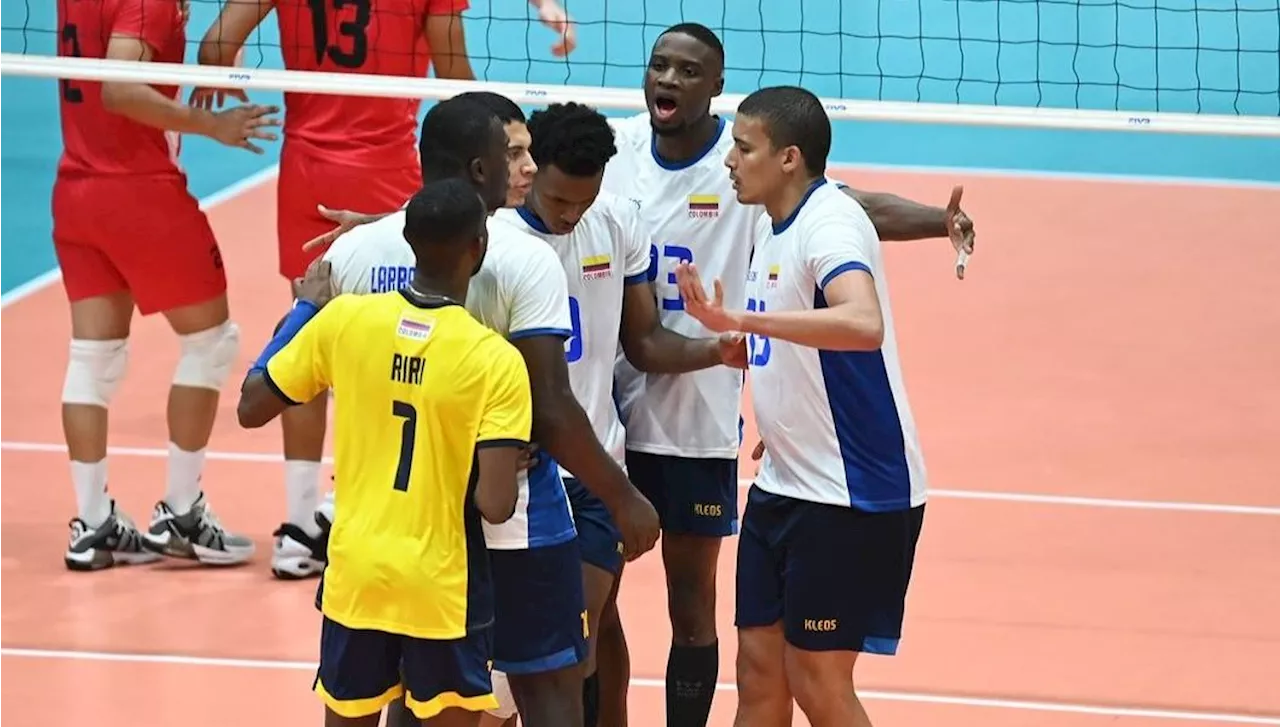 Colombia avanzó a cuartos de final de Copa Panamericana de Voleibol