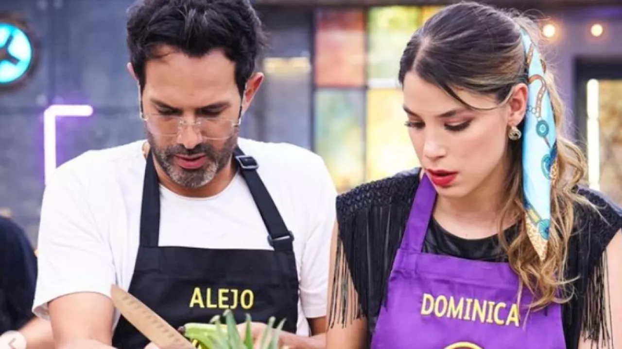 ‘MasterChef Celebrity': esta fue la razón de la pelea entre Alejandro Estrada y Dominica Duque