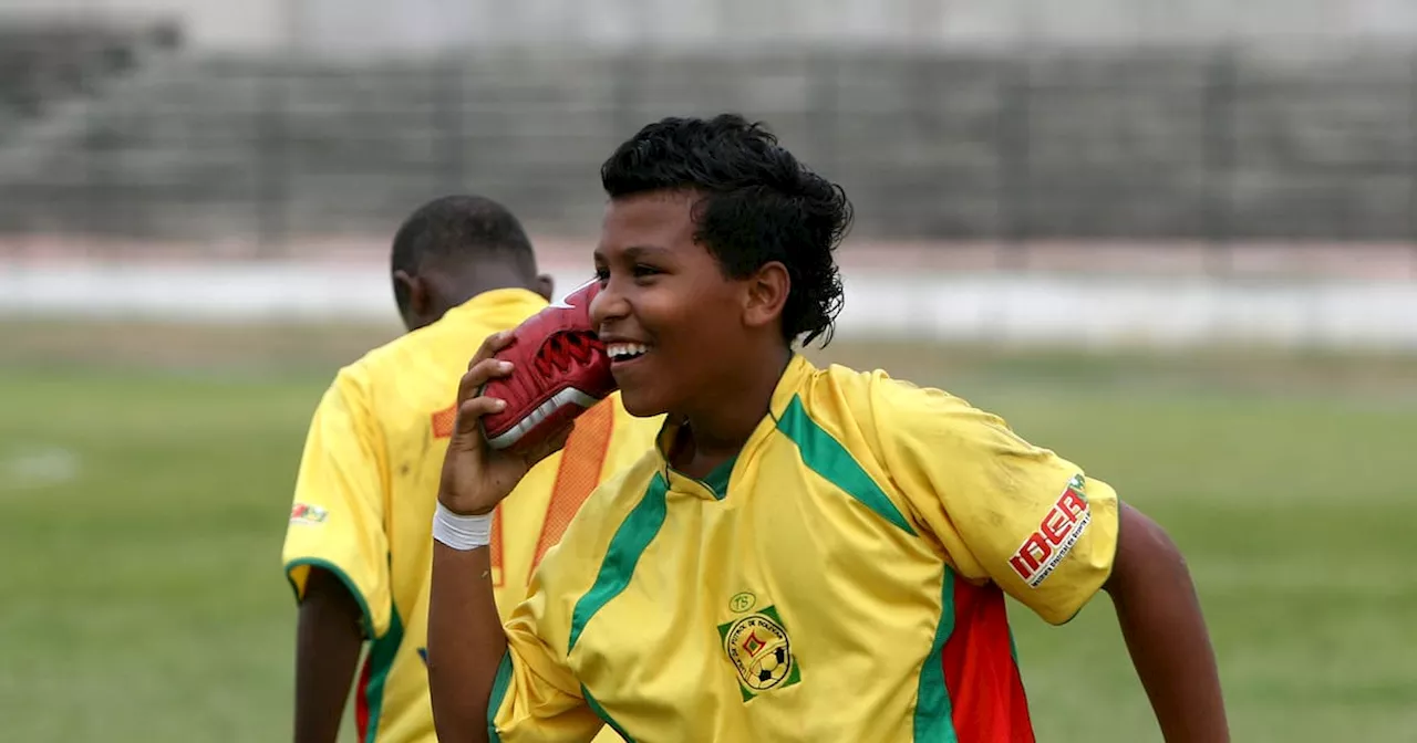 El día que Roger Martínez ganó el título nacional con la selección Bolívar de fútbol infantil