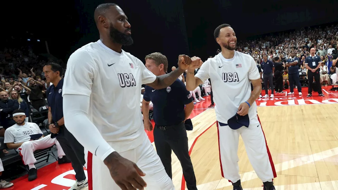 Team USA thriving with Steph Curry-LeBron James connection