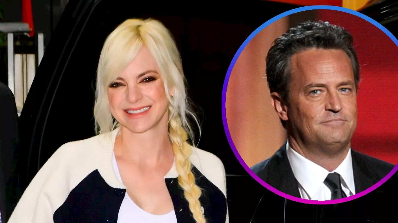 Anna Faris Recalls Working With Matthew Perry on 'Friends,' Says He Recommended Her For the Role