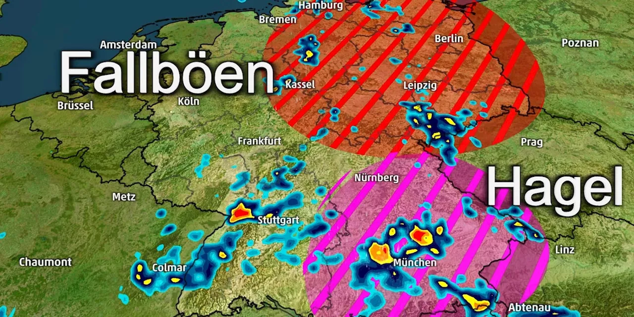 Gewitter von Hamburg bis Berlin: Unwetter-Fahrplan für das Wochenende