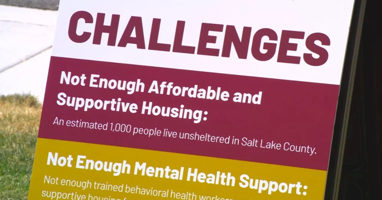 5-year plan to tackle homelessness, mental health issues in Salt Lake County unveiled