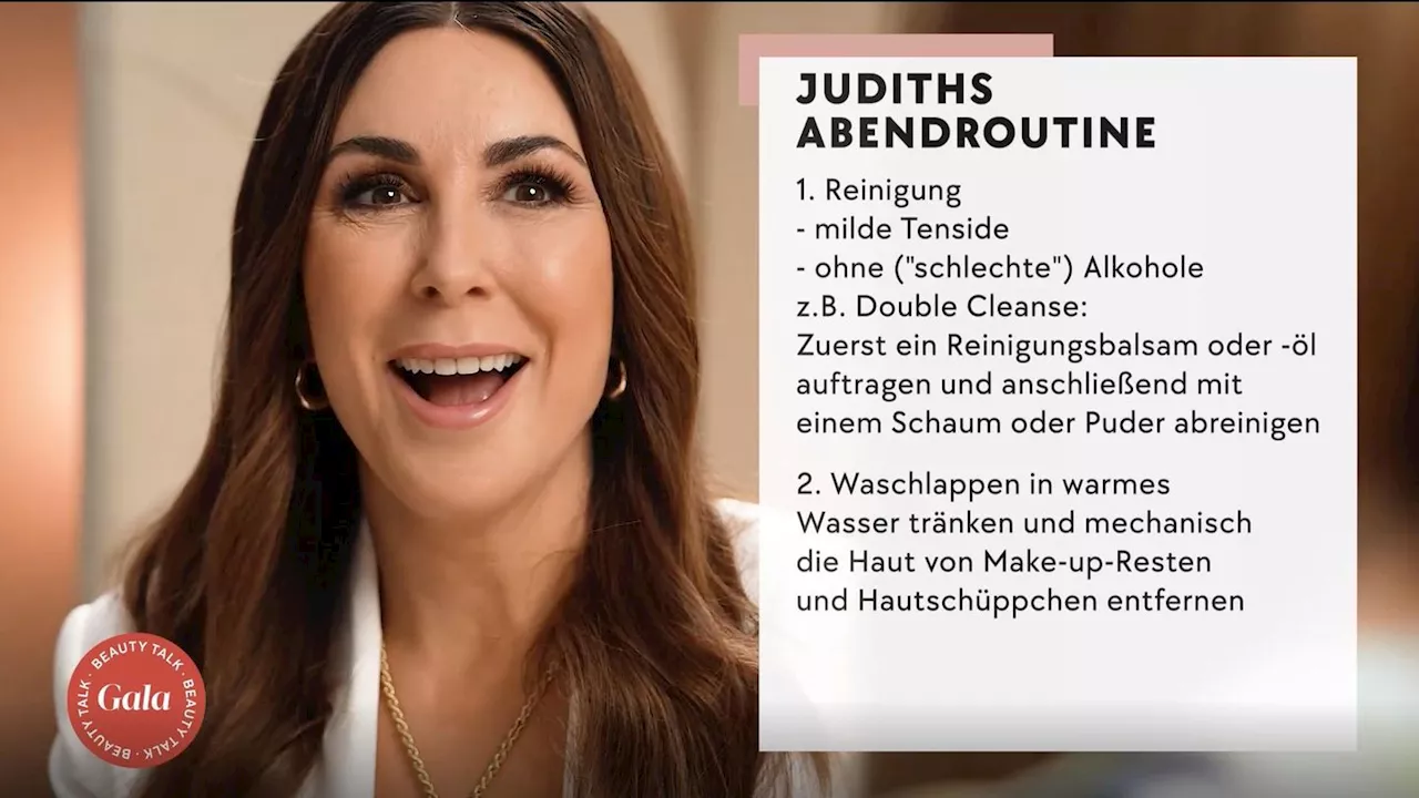 Haut Ü50 in 4 Schritten pflegen: Judith Williams teilt ihre perfekte Abendroutine