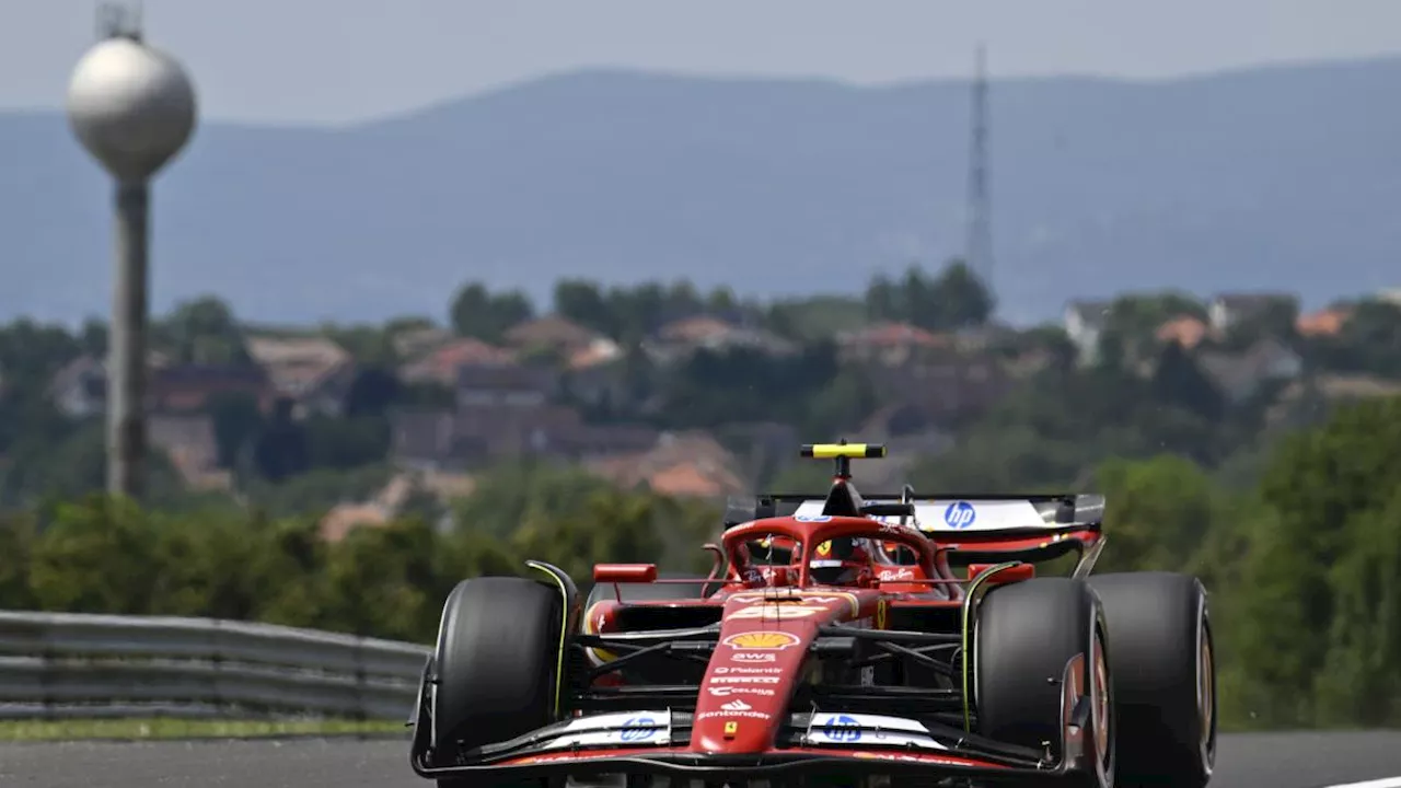 La Ferrari vola nelle prime Libere in Ungheria: primo Sainz, terzo Leclerc!