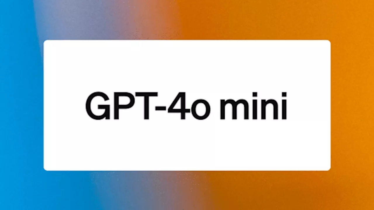 OpenAIが無料で使えるAIモデル「GPT-4o mini」をリリース、マルチモーダルで画像や音声入力にも対応