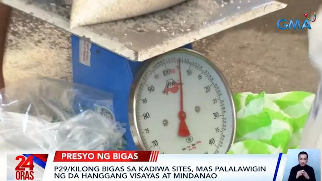 More Kadiwa stores to sell P29 per kilo rice nationwide