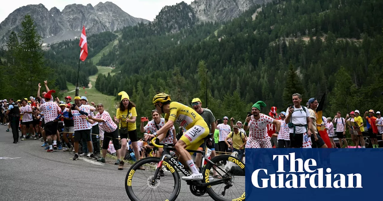 Pogacar bursts clear to deliver payback in Alps and tighten Tour de France grip