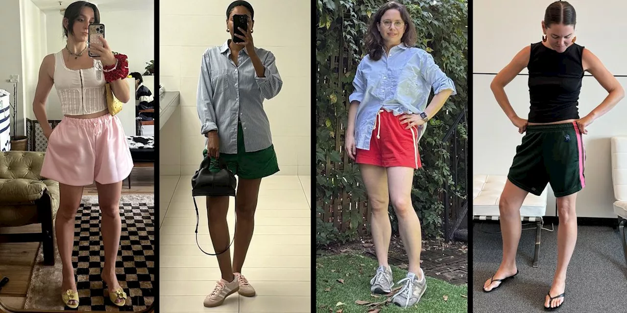 How to Wear Athletic Shorts Like a Fashion Editor