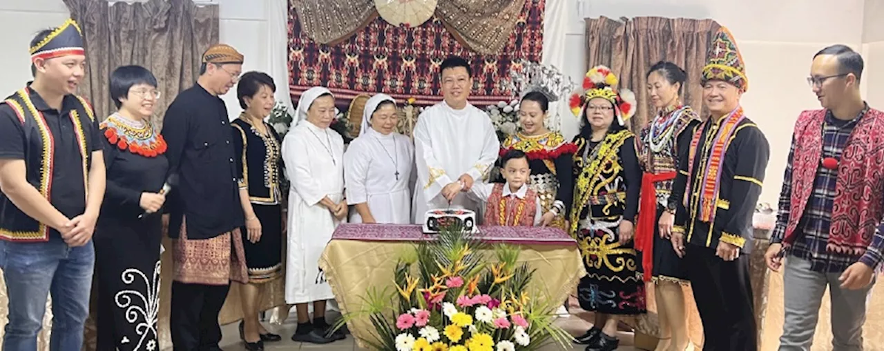 Perayaan Kaamatan, Gawai yang pertama di Gereja Our Lady of Mount Carmel