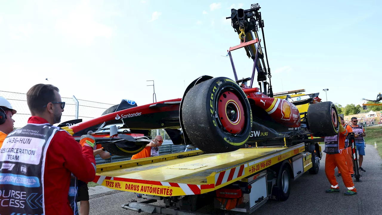 Leclerc wirft Ferrari weg, beinahe zweiter wilder Crash