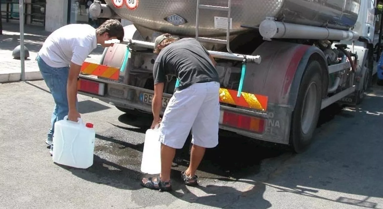 Acqua razionata in Sabina, in azione le autobotti. Situazione critica in alcuni comuni