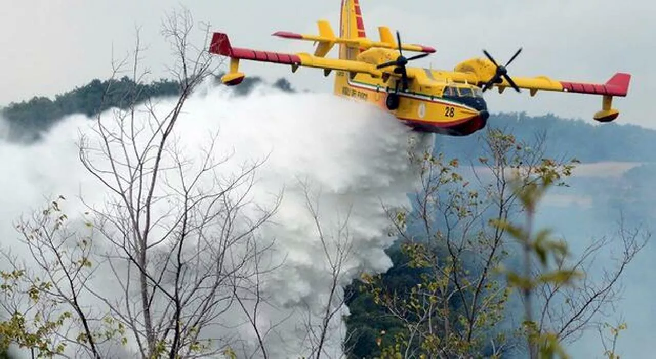 Chieti, terreni divorati dalle fiamme a causa del caldo torrido tra Cupello e Monteodorisio