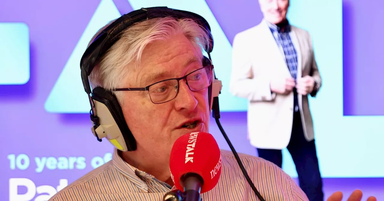 Pat Kenny keeps his cool as spluttering reporter is doused in pepper spray