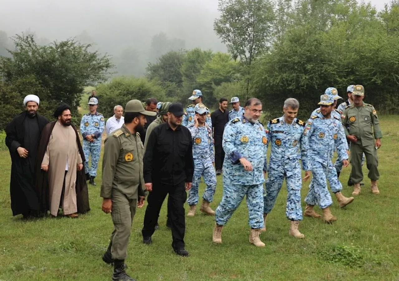 بازدید امیر واحدی از اردوگاه جنگل دانشجویان دانشگاه شهید ستاری