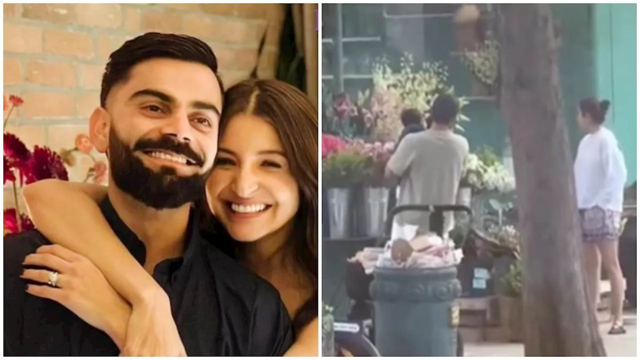 लंदन में Virat Kohli और Anushka Sharma पहली बार अकाय कोहली के साथ आए नजर, बेटे को गोद में लिए दिखे क्रिकेटर