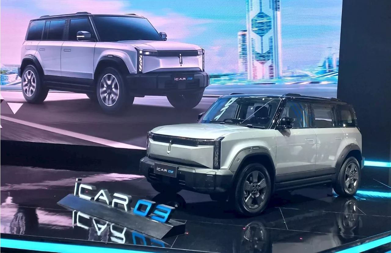 Chery iCar 03 Melantai di GIIAS 2024, Mobil Off-Road Listrik Pertama di Indonesia