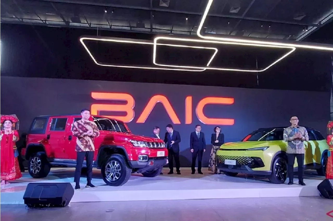 BAIC BJ-40 PLUS: Melantai Di GIIAS 2024, BAIC 55 II-A Class & BJ40 Plus ...