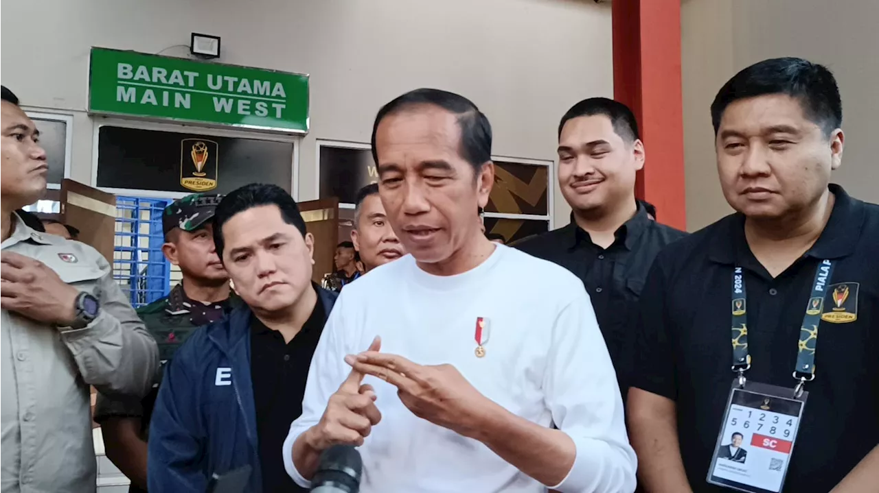 Presiden Jokowi: Semakin Banyak Kompetisi Sepak Bola Indonesia, Semakin Bagus