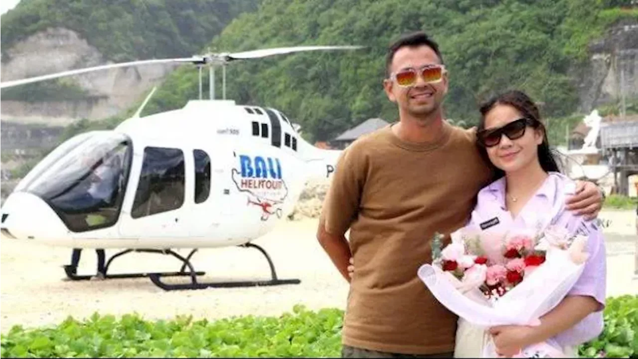 Raffi Ahmad Ternyata Pernah Promosikan Helikopter Bali Helitour yang Jatuh Terlilit Layangan