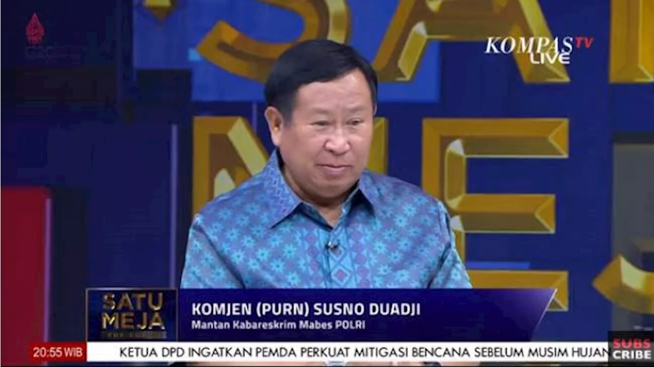 Susno Duadji: Ketidakcermatan Hakim Kasus Vina Bisa Jadi Unsur dalam PK, dan Ini Harus Dikabulkan