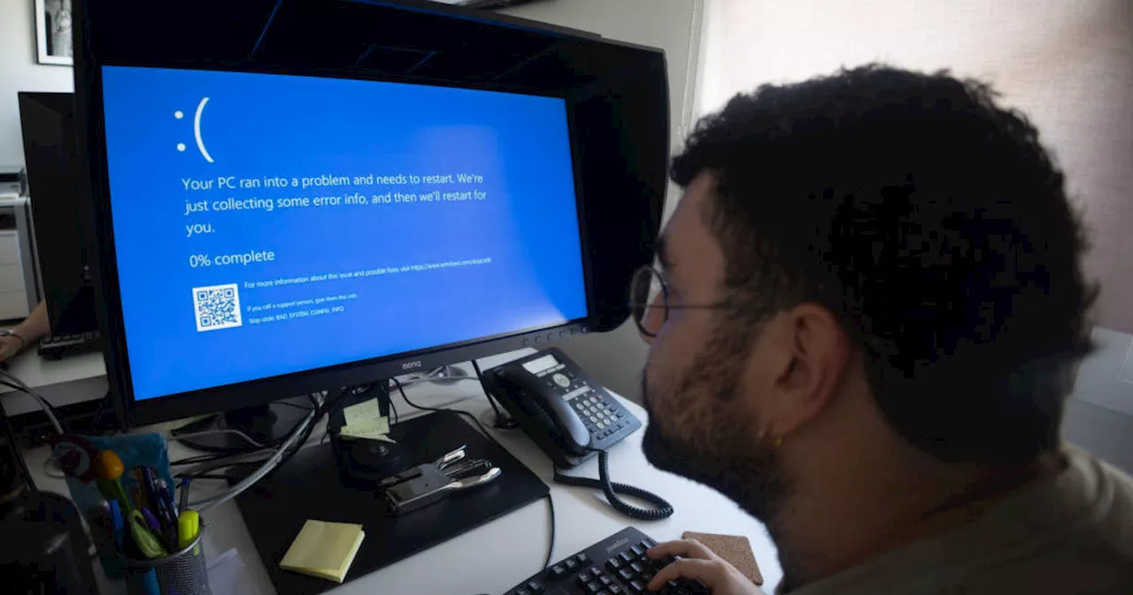 Microsoft outage brings 'blue screen of death' to computer systems across the Bay Area