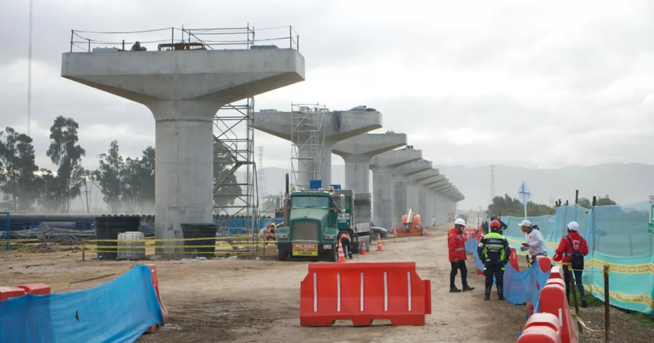 Metro de Bogotá supera el 35% de construcción