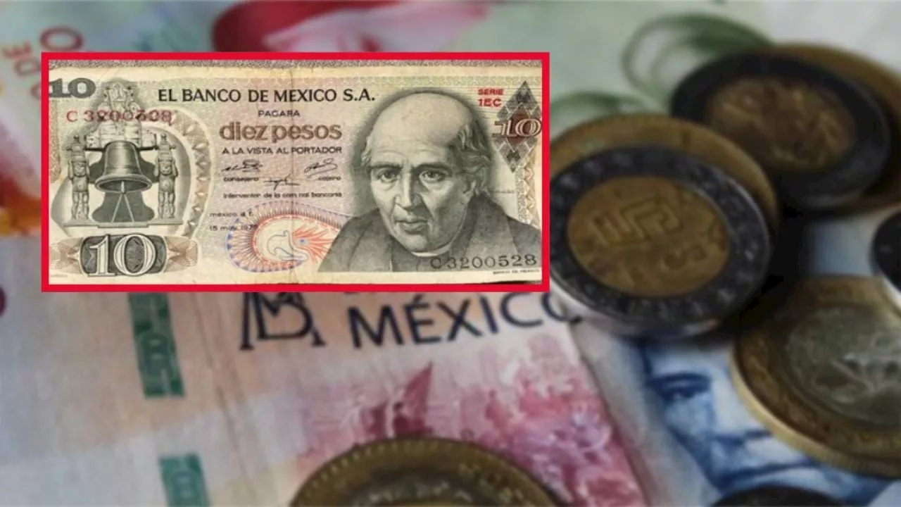 Así es el billete histórico de 10 y con cara de Miguel Hidalgo; vale 1,700,000 pesos