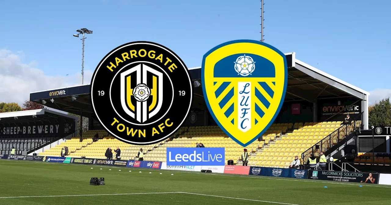 Harrogate Town 0-2 Leeds United LIVE goal updates as Rutter and Firpo put visitors in command