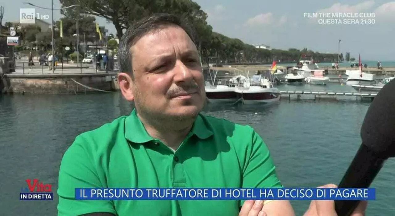 Fabrizio Russo, il truffatore di alberghi ci è ricascato: va in hotel a Como e tenta la fuga senza pagare. Ma