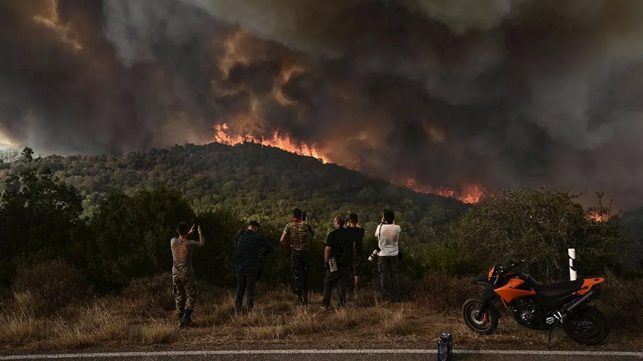 Incendies : la Grèce se dote d'un réseau national de satellites