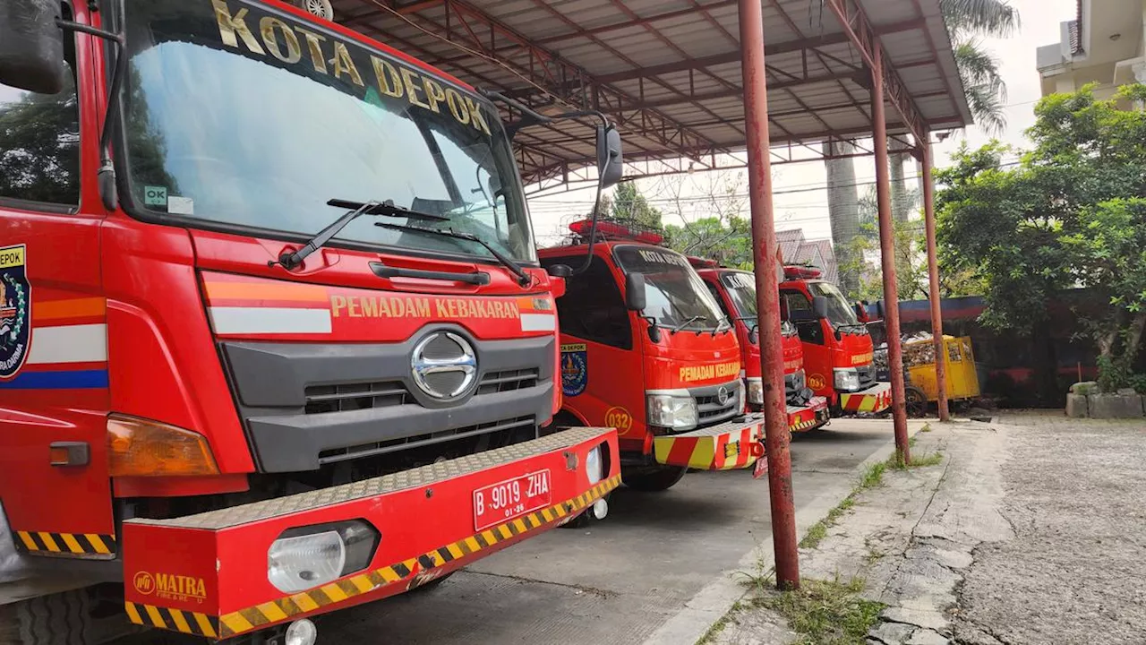 DPKP Kota Depok Sebut Mobil Damkar yang Viral Remnya Blong Menunggu Sparepart