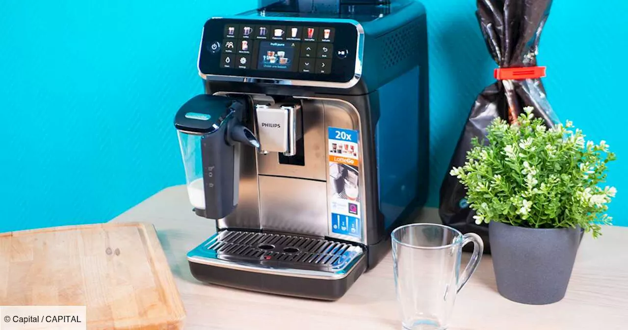 Test de la Philips Series 5500 LatteGo : une machine à café automatique rapide et bien équipée