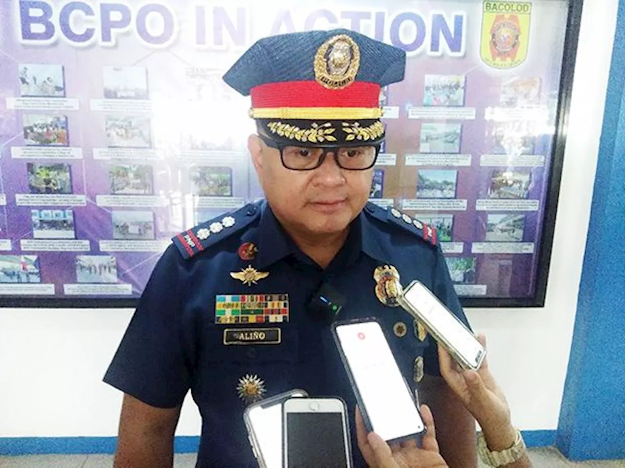 Bacolod police chief Aliño relieved