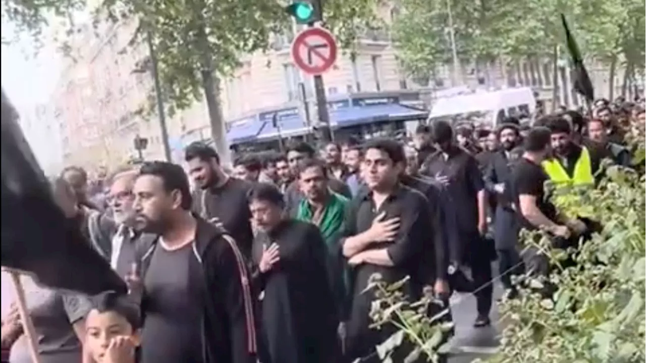 Achoura : quand les chiites font une 'démonstration de force' religieuse en plein Paris