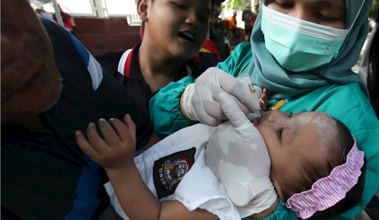 Imunisasi Polio Tahap Kedua di 27 Provinsi Dilakukan pada 23 Juli