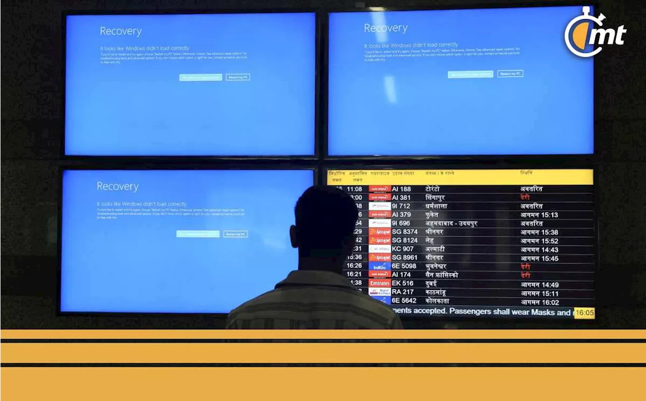 Falla en Microsoft provoca incidencias a nivel global en aerolíneas, bancos y medios