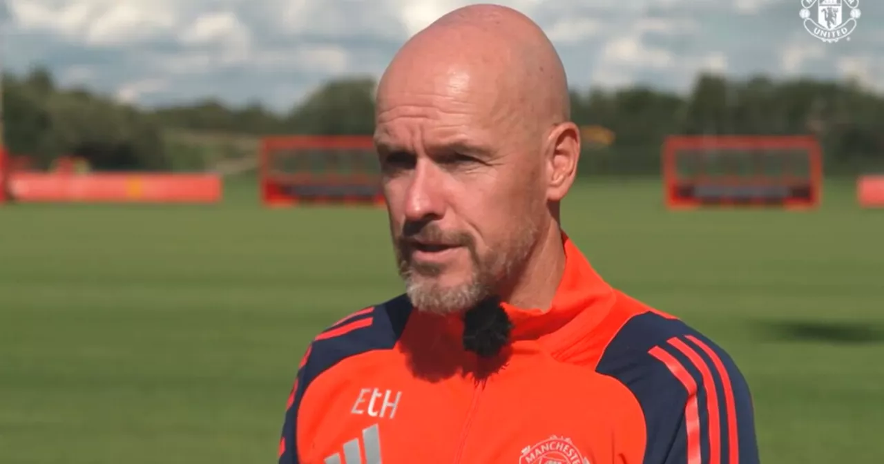 Erik ten Hag reveals whether he considered 'quitting' Manchester United