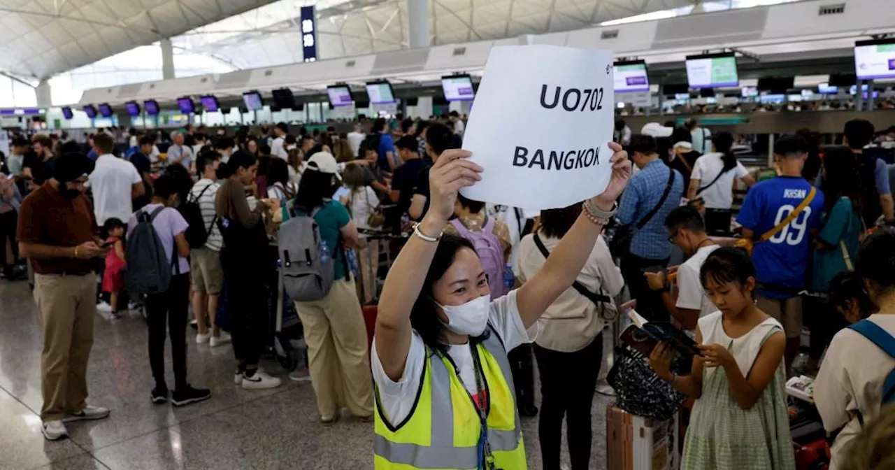Microsoft issue leaves travellers stranded in airport mayhem