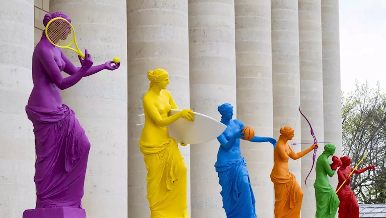 Quand un Sétois expose ses Venus de Milo sportives devant l'Assemblée nationale